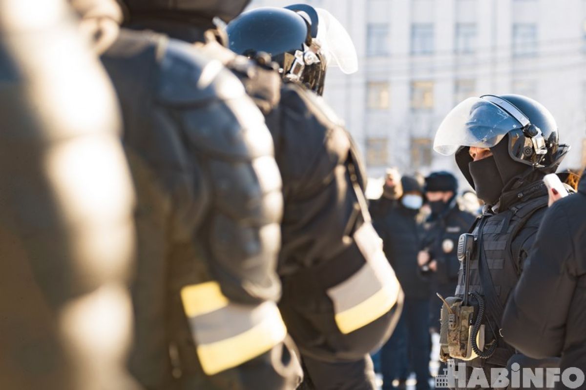 Митинг в Хабаровске: за Фургала бьют сильнее, чем за Навального